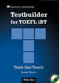 TESTBUILDER for TOEFL iBT with Audio CDs and Answer key